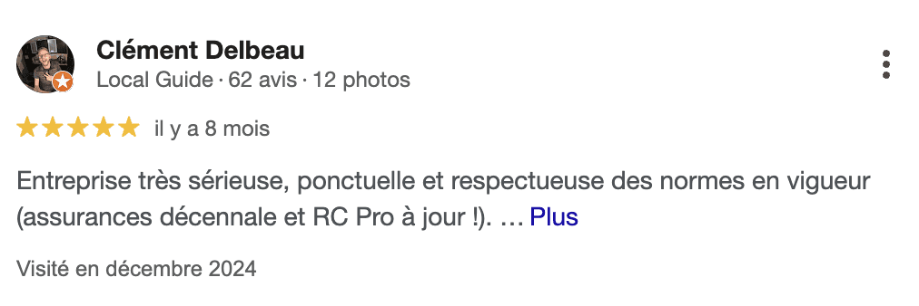 Avis client Roche-Seguin